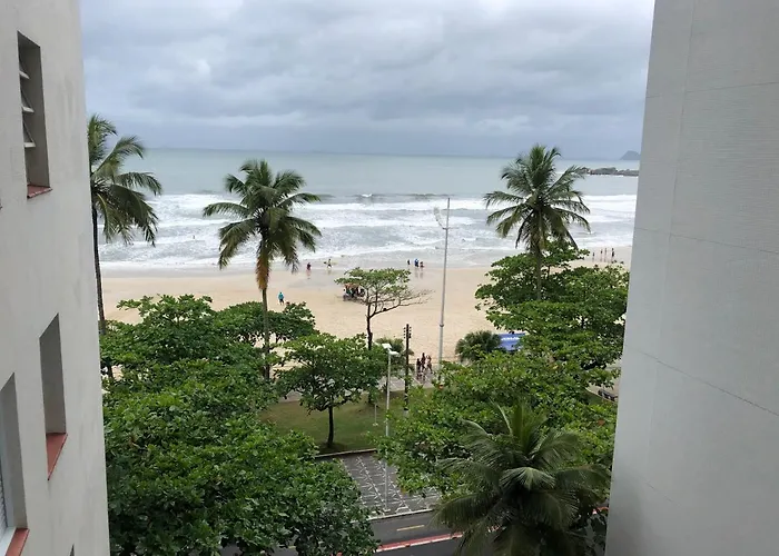 Apartamento Pe Na Areia Guarujá